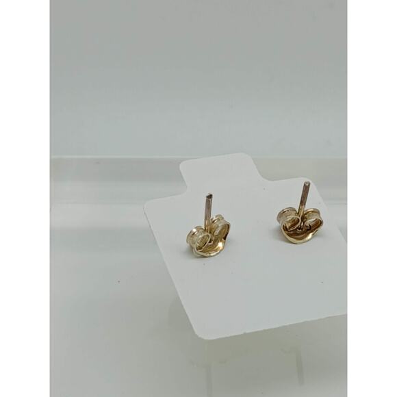 Vintage 925 Sterling Silver Ball Stud Earrings 6mm - Picture 5 of 5